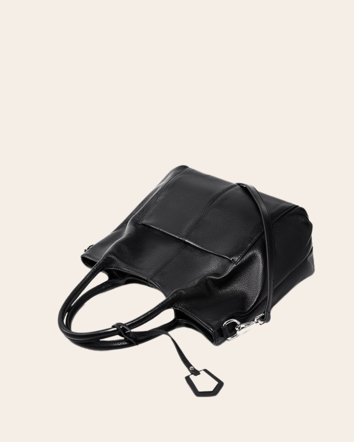 Carry bag, angled view