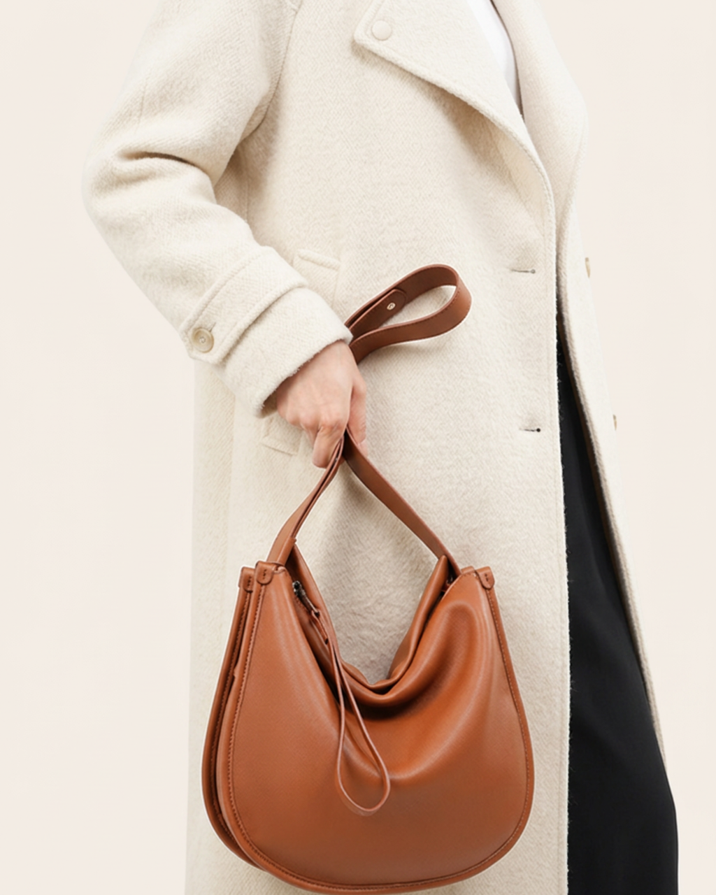 Drift bag, on-body view 2