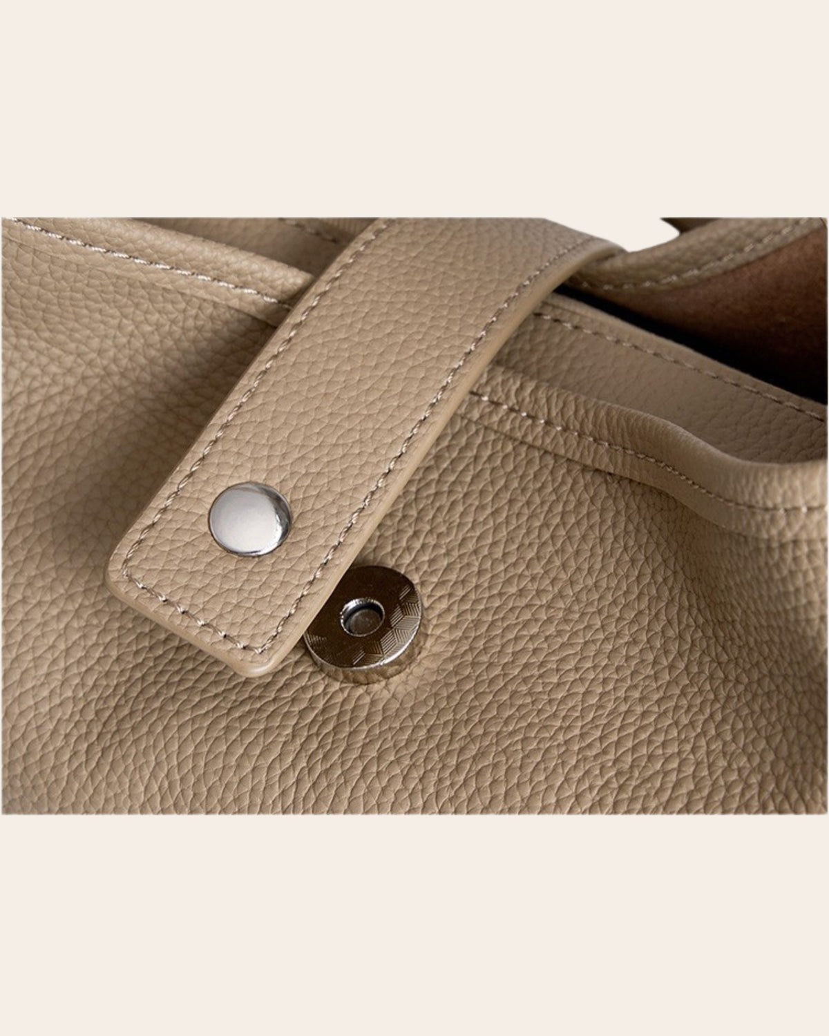Haven bag, close-up detail