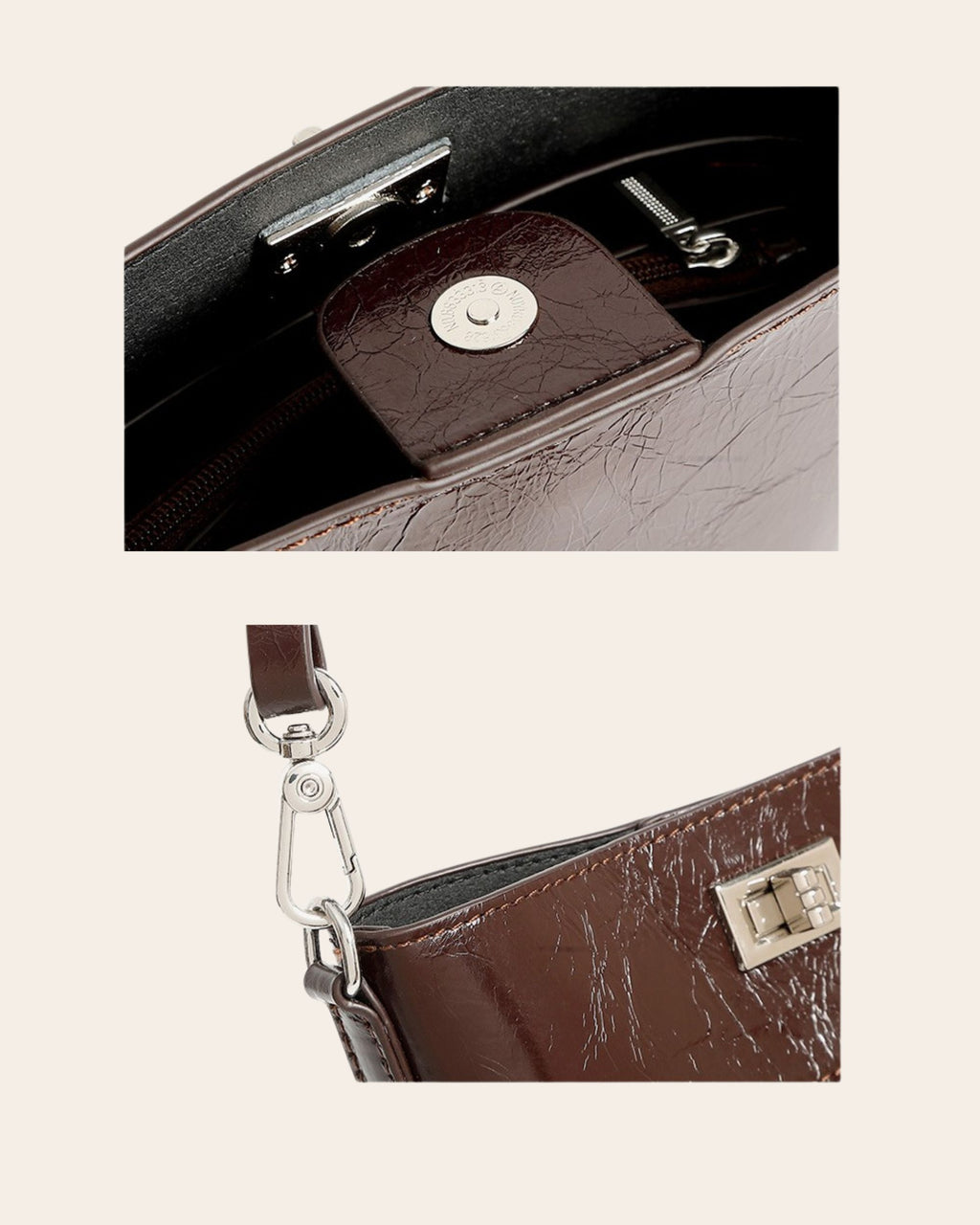 Kindred bag, angled view
