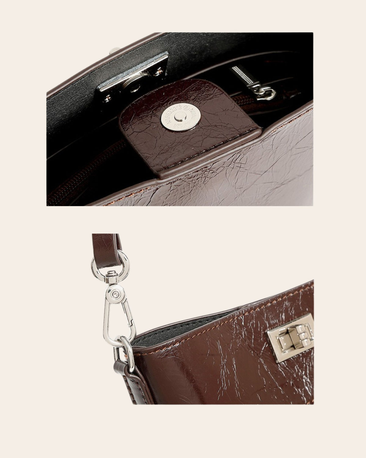 Kindred bag, angled view